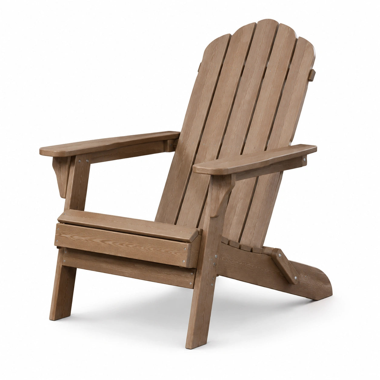 Adirondackstuhl aus Kiefernholz Braun
