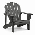 Adirondackstuhl aus Holz Grau