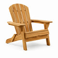 Adirondack Holzstuhl Teak Natur 88x75x90 cm