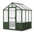 Gewächshaus Aluminium Polycarbonat Grün