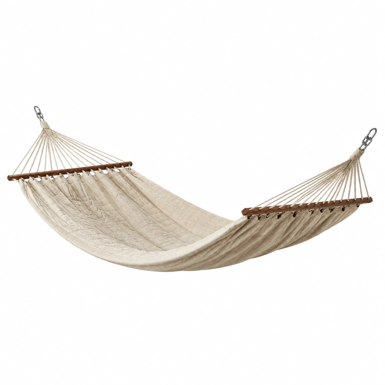 Hängematte Baumwolle Beige 200x150 cm